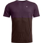 Ortovox 185 Rock'N'Wool  Herren  Kurzarm Unterhemden lila Größe M   Hautfreund