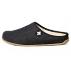 Living Kitzbühel - Uni Gipfelkreuz Pantoffel - Hüttenschuhe 36 grau