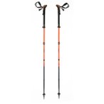 Leki - Sherpa FX Carbon Strong - Trekkingstöcke Länge 120-140 cm orange/blau