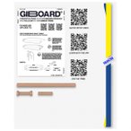 Gibbon Slacklines - Giboard Line - Slackline Gr 160 x 2,5 cm flow