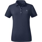 SCHÖFFEL Damen Polo CIRC Polo Shirt Tauron L, Größe 48 in Blau