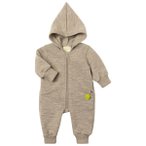 Engel - Baby Kapuzenoverall - Overall Gr 74/80 beige