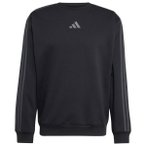 adidas - Essentials 3-Stripes Fleece Sweatshirt - Pullover Gr M schwarz