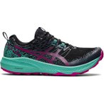 ASICS Damen Trailrunningschuhe Fuji Lite 2, Größe 37 ½ in Schwarz