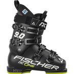 FISCHER Herren Ski-Schuhe RC ONE 9.0 YELLOW BLACK/BLACK, Größe 27,5 in Schwarz