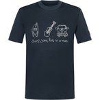 Super.Natural Van Life Bio J  Herren  T-Shirts blau Größe M Lifestyle  Hautfre