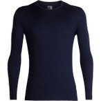Icebreaker Herren 200 Oasis Longsleeve (Größe XXL, blau)