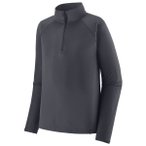 Patagonia - Capilene Midweight Zip-Neck - Kunstfaserunterwäsche Gr M grau/blau