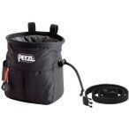 Petzl Sakapoche Chalkbag (Größe One Size, schwarz)