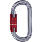 Camp Oval XL 2lock Karabiner  Klettersteigkarabiner silber Größe One Size Trek
