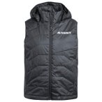 adidas Terrex - Women's MT Insulated Hooded Vest - Kunstfaserweste Gr XL grau