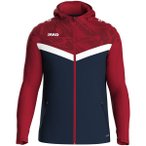 JAKO Herren Kapuzensweat Kapuzenjacke Iconic, Größe S in Schwarz