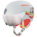 Head - Yuki Visor Paw S2 - Skihelm Gr 47-51 cm - XXS grau