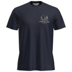 Icebreaker - Merino 150 Tech Lite S/S Tee Peaceful Pass - Merinoshirt Gr XL blau
