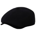 Brixton - Brood Flannel Snap Cap - Cap Gr S schwarz