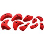 Ocun Holds 1 Pinches Klettergriff Set  Klettergriffe rot Größe One Size Traini