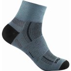 Wrightsock Stride Quarter Wandersocken Unisex ( Grau 41,5-45 Größe,)