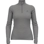 Odlo Merino 200 Half Zip  Damen  Langarm Unterhemden grau Größe XS   Hautfreun
