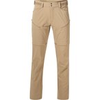 Bergans Convertible Zip-Off Softshell Hose Herren  Zip-Hosen beige Größe L Tre