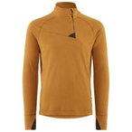 Klättermusen Huge Half Zip Sweater Pullover, M, mustard