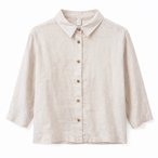 Mazine 3/4 Sleeve Linen  Damen  Blusen beige Größe M Lifestyle  Hautfreundlich