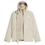 The North Face - Carto Mono Triclimate Hooded Jacket - Doppeljacke Gr M beige