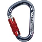 Climbing Technology Snappy TG Trilock Karabiner (Größe One Size, grau)