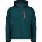 CMP Zip  Softshell  Herren  Softshelljacke blau Größe S Trekking  Wasserabweis