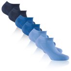 Rohner - Basic Sneaker (3-Pack) - Multifunktionssocken 35-38 blau