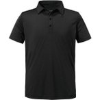 SCHÖFFEL Herren Polo CIRC Polo Shirt Tauron M, Größe 62 in Schwarz