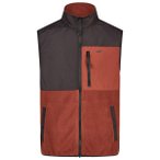 Iriedaily - Auf Deck Fleece Vest - Fleeceweste Gr L rot