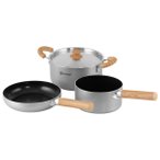 Outwell - Feast keramisches Topfset M - Topf Gr Pfanne Ø 14,5 cm / Topf Ø 14 &