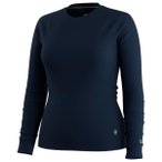 Smartwool - Women's Merino 250 Baselayer Crew Boxed - Merinounterwäsche Gr M bl