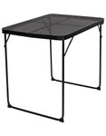 KAMPA - Camping-Tisch aus Metall - Grate Medium Table Black  - schwarz