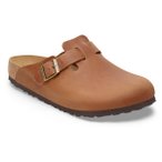 Birkenstock - Boston Oiled Leather - Sandalen 37 - Regular braun