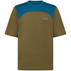 Oakley Free Ride Trikot Herren  Radtrikots oliv Größe S Mountainbike  Elastisc