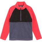 Color Kids Colorblock Fleece  Kinder  Pullover pink Größe 128 Trekking  Elasti