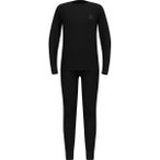 ODLO Kinder Unterwäschenset Set long MERINO 200 KIDS, Größe 140 in Schwarz