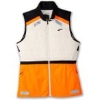 BROOKS Damen Weste Run Visible Insulated Vest 2.0, Größe M in Weiß