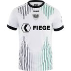 JAKO Kinder Preußen Münster Trikot Away, Größe 128 in Weiß