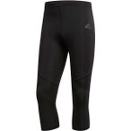 ADIDAS Herren Lauftights 3/4-Länge, Größe S in Schwarz