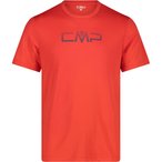 CMP Funktions Print  Herren  Laufshirts rot Größe XL Trekking  Geruchsneutrali