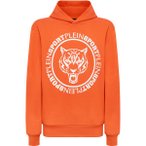 PLEIN SPORT Hoodie CARBON TIGER, Größe S in Orange