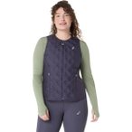 ASICS Damen Weste NAGINO RUN PADDED GILET, Größe L in Grau