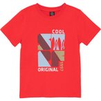 Color Kids Print  Kinder  T-Shirts rot Größe 140 Lifestyle  Hautfreundlich