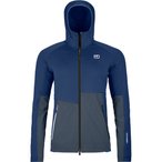 Ortovox Fleece Rib   Damen  Fleecejacke blau Größe S Alpinklettern | Bergsteig