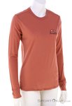 Patagonia Long-Sleeved Cap Cool Merino Blend Damen Shirt-Dunkel-Rot-S