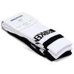 Birkenstock - Cotton Crew Stripe 2-Pack - Multifunktionssocken 36-38 weiß