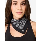 Super.Natural Pattern Bandana Schal  Schals & Multifunktionstücher beige Größ