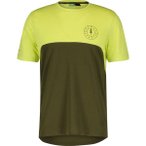 SCOTT Herren Hemd SCO Shirt M's Trail Flow DRI SS, Größe S in Gelb